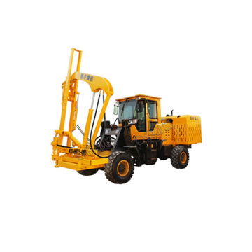 construction guardrail hydraulic press pile driver